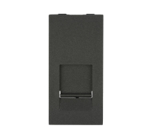 Накладка LK Studio для розетки телефонной, компьютерной RJ,45х22,5мм (черный бархат) LK45 853108-1