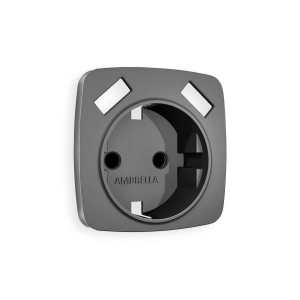 Лицевая панель  розетки AMBRELLA VOLT OP6590