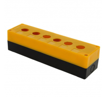 Корпус КП106 пластиковый 6 кнопок желтый EKF PROxima cpb-106-o