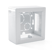 Коробка монтажная для открытой установки модульная подъемная 88*88*42,5мм, белый (К-440) EBX20-04-1 39928