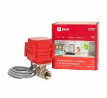 AquaExpert 220V Шаровой кран с электроприводом 1/2 дюйма EKF PROxima AquaExpert-valve-1/2