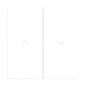 Клавиши для выключателя жалюзи, S70 (белый матовый) Voltum VLS002502