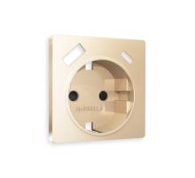 Лицевая панель розетки AMBRELLA VOLT AP6100