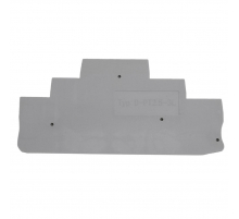 Торцевая заглушка для ЗНИ LD579 2,5 мм² (JXB PT 2,5), серый LD579-1-25