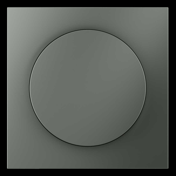 Накладка для светорегулятора поворотно-нажимного S70 (титан) Voltum VLS002006