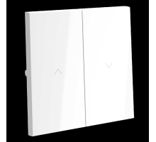 Клавиши для выключателя жалюзи, S70 (белый глянцевый) Voltum VLS002501