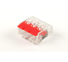 Универсальная компактная клемма 3-проводная STEKKER, LD221-413 (5 штук в упаковке)