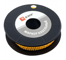 Маркер кабельный 4,0 мм2 '5' (500 шт.) (ЕС-2) EKF PROxima plc-KM-4-5