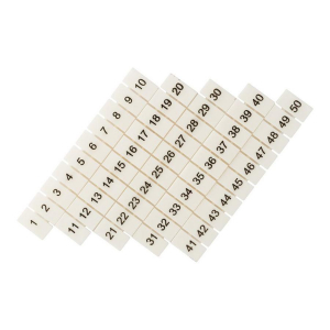 Маркеры для JXB-ST 6 с нумерацией 1-50 (100 шт.) EKF PROxima zb-st-6-1-50