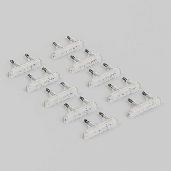 Блок LED подсветки для выключателя Werkel 10 шт. белый W8020101 4690389213526