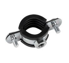 Хомут стальной 3' (87-94 мм), с уплотнителем EKF hsu1300