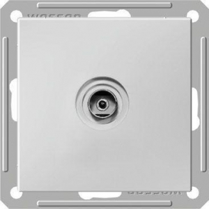 ТВ-розетка оконечная Systeme Electric W59 белая RTS-151-1-86