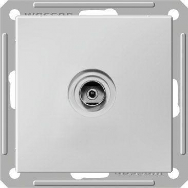 ТВ-розетка оконечная Systeme Electric W59 белая RTS-151-1-86 ТВ-розетка оконечная Systeme Electric W59 белая RTS-151-1-86