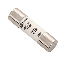 Плавкая вставка цилиндрическая ПВЦ (14х51) 25А EKF PROxima pvc-14x51-25