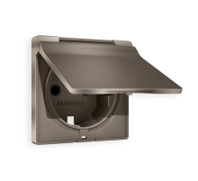 Лицевая панель розетки AMBRELLA VOLT AP6380