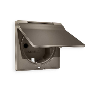 Лицевая панель розетки AMBRELLA VOLT AP6380