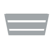 Пластрон FORT высотой 500мм под 2 уровня мод. авт. выкл. для шкафа шириной 400мм (3шт.) EKF PROxima FMP5040