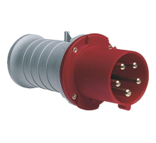 Вилка кабельная 463P6, 63А, 3P+N+E, IP44, 6ч 2CMA166764R1000