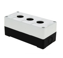 Корпус КП103 пластиковый 3 кнопки белый EKF PROxima cpb-103-w