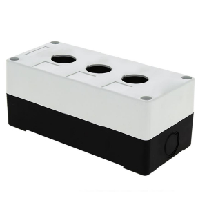 Корпус КП103 пластиковый 3 кнопки белый EKF PROxima cpb-103-w