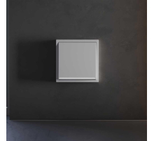 Клавиша для выключателя/переключателя одноклавишного с подсветкой, S70 (серый) Voltum VLS000216