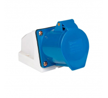 Розетка стационарная наружная 113 2Р+РЕ 16А 220В IP44 EKF PROxima ps-113-16-220