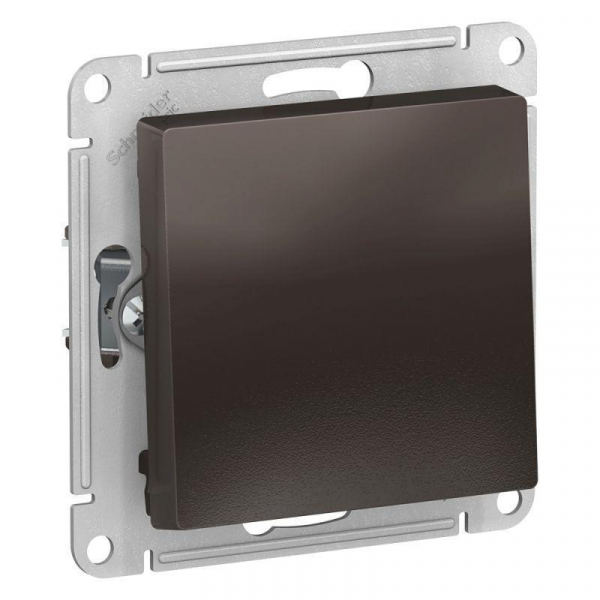 Выключатель кнопочный Systeme Electric AtlasDesign 10A 250V мокко ATN000615 Выключатель кнопочный Systeme Electric AtlasDesign 10A 250V мокко ATN000615