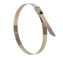 Хомут AISI 304 из нержавеющей стали, 7.9x520 (100 шт.) FlexLock PROxima plc-fl-tss-304-7.9x520