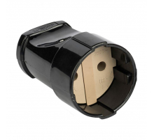 Гнездо штепсельное б/з черн. 10А 250В EKF PROxima ASG10-30