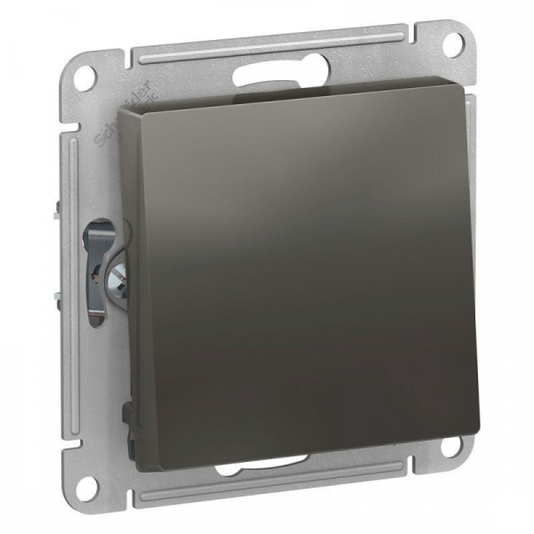 Переключатель одноклавишный проходной Systeme Electric AtlasDesign 10A 250V сталь ATN000961 Переключатель одноклавишный проходной Systeme Electric AtlasDesign 10A 250V сталь ATN000961