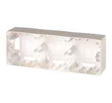 Коробка для накладного монтажа 3-постовая ЭРА 12 12-6103-04 Б0043183