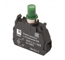 Лампа сменная c основанием XB4 зеленая 400В EKF PROxima XB4-ELL-G