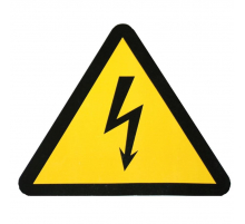 Наклейка 'Молния' (150х150х150мм.) EKF PROxima an-1-00