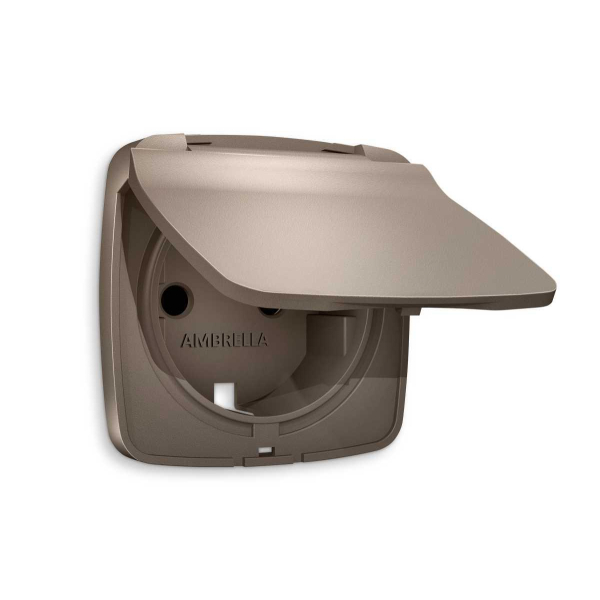 Лицевая панель розетки AMBRELLA VOLT OP6380