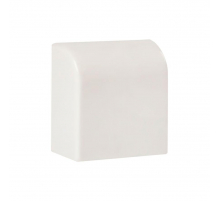 Заглушка (25х16) (4 шт) белая EKF-Plast ecw-25-16x4
