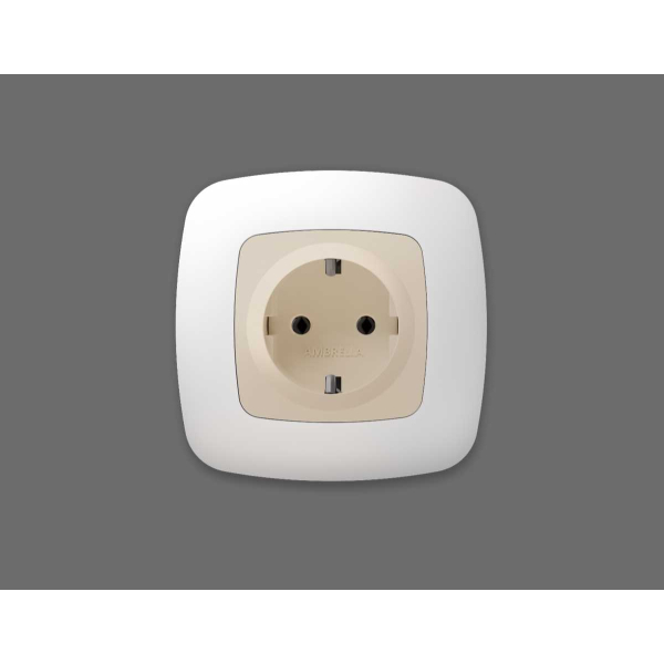 Лицевая панель розетки AMBRELLA VOLT OP3260