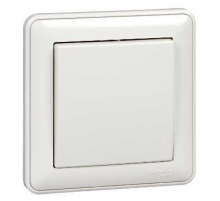 Выключатель одноклавишный Systeme Electric W59 10A 250V белый VS110-154-18