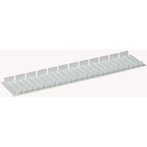 Заглушка на 12 модулей (1уп=5 шт) серая* ZA1P5