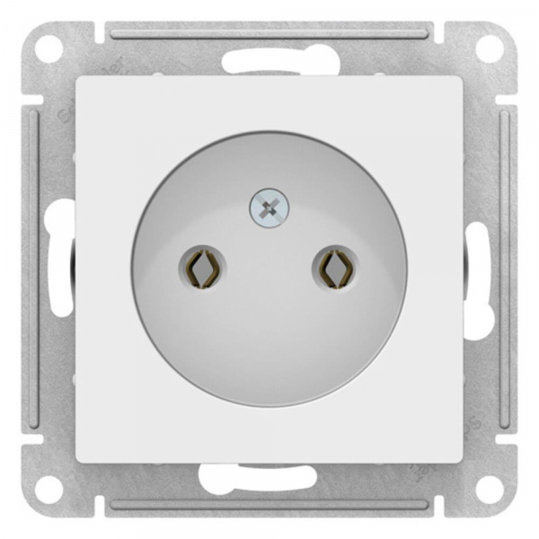 Розетка 2К Systeme Electric Glossa 16A 250V белая GSL000141 Розетка 2К Systeme Electric Glossa 16A 250V белая GSL000141