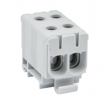 Клемма силовая вводная двойная КСВ 16-50 серая EKF PROxima plc-kvs2-16-50-grey