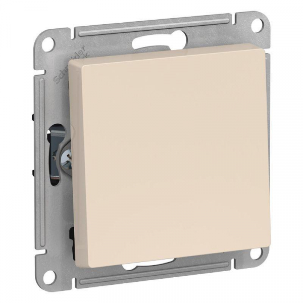 Переключатель одноклавишный перекрестный Systeme Electric AtlasDesign 10A 250V бежевый ATN000271 Переключатель одноклавишный перекрестный Systeme Electric AtlasDesign 10A 250V бежевый ATN000271