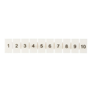 Маркеры для JXB-ST 2,5 с нумерацией 1-10 (100 шт.) EKF PROxima zb-st-2.5-1-10