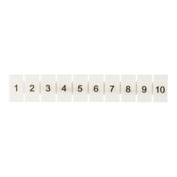 Маркеры для JXB-ST 2,5 с нумерацией 1-10 (100 шт.) EKF PROxima zb-st-2.5-1-10