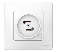 Розетка FM радио Systeme Electric Blanca белая BLNPS000011