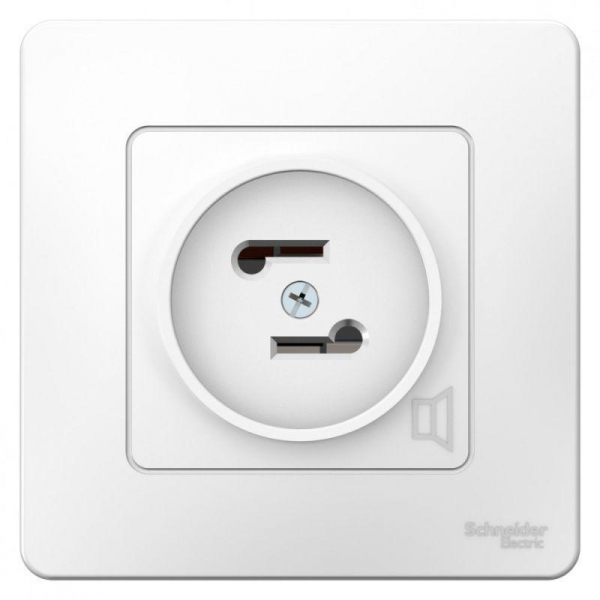 Розетка FM радио Systeme Electric Blanca белая BLNPS000011 Розетка FM радио Systeme Electric Blanca белая BLNPS000011