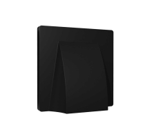 Лицевая панель вывода кабеля Ambrella Volt ALFA Quant Черный матовый AP8158