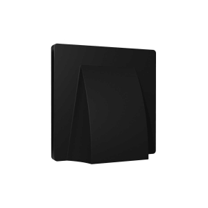 Лицевая панель вывода кабеля Ambrella Volt ALFA Quant Черный матовый AP8158