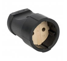 Гнездо штепсельное б/з черн. ПВХ 10A 250B EKF PROxima ASGO10-30