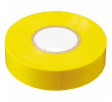 Изоляционная лента STEKKER INTP01315-20 0,13*15 мм. 20 м. желтая