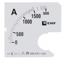 Шкала сменная для A721 1500/5А-1,5 EKF PROxima s-a721-1500